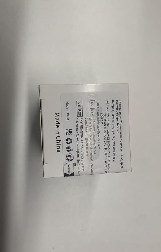 Phomemo Circle Thermal Sticker Label, Compatible with M110/M220/M150/M250/M120/M100/M200 Label Maker, Khaki Round Thermal Label, Size 1.96" x 1.96"