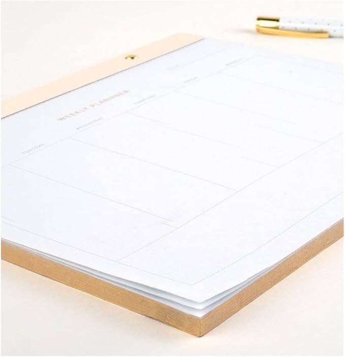 Sugar Paper Essentials Undated Weekly Planning Pad, 8.5" x 10.5"