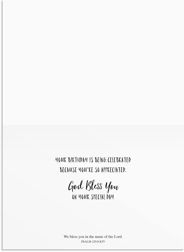 Dayspring Birthday - Simply Stated - 12 Boxed Cards, KJV (60937)