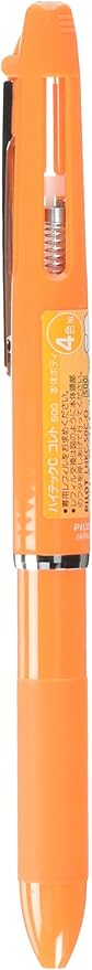 Pilot Multi-Pen Body, Hi-Tec-C Coleto 500, Orange Body (LHKC-50C-O)