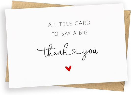48 Pack Thank You Cards with Envelopes & Stickers, 4×6 Cute Blank Greeting Cards for Baby Shower & Wedding，Boxed Bulk Thank You Notes for Graduation Teachers Business Coworker Employee Appreciation