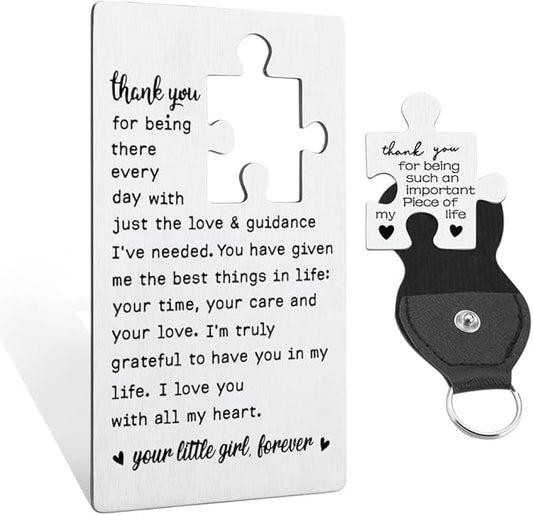llxxeyopqdxz Thank You Dad Gifts from Daughter, Wallet Card Insertion, Dad Appreciation Gift, Christmas Gifts for Dad from Daughter, Happy Birthday Dad Gift Card, Thanksgiving Day Gift for Dad.