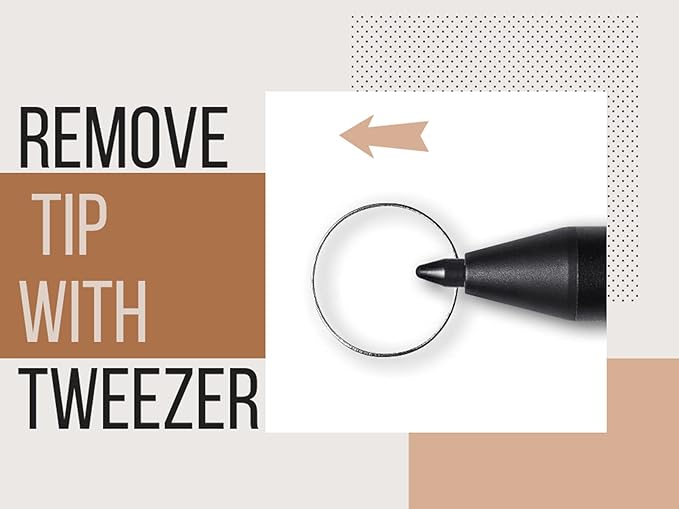 Pen-tip set for M pen(3 Units), Original M pen tips M pen grey and black version.