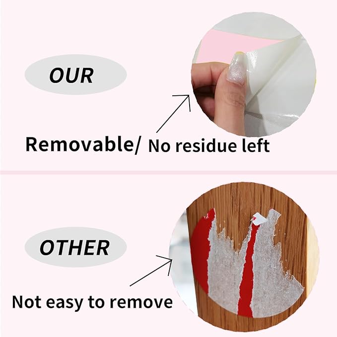 2 X 3 Inch Rectangle Color Coding Labels, Removable Square Label Inventory Stickers, Permanent Warehouse Moving Box Square Label (250Labels, Pink)