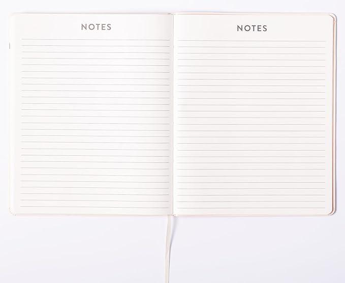 Eccolo 2025 Large Agenda Planner, 12 Month, Yearly, Monthly & Weekly Pages, Habit & Gratitude Tracker (Flexi-Cover - 8 x 10")