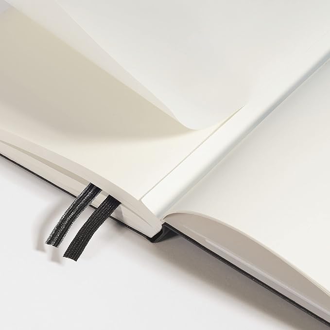 LEUCHTTURM1917 - Notebook Hardcover Composition B5-219 Numbered Pages for Writing and Journaling (Port Red, Dotted)