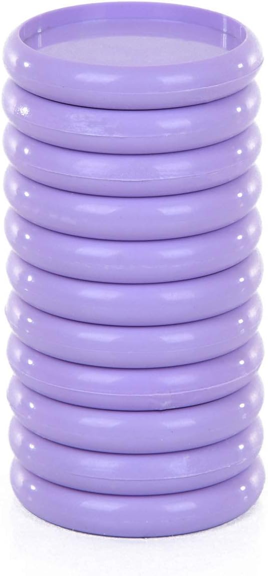 Talia Discbound Notebook - Discs (Lavender, 1Inch)