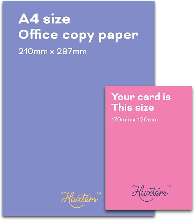 Huxters Funny Birthday Card for Him Men and Her Women Enjoy being Old Letter - Fun Joke Greeting Card for Dad Brother Uncle Mom Sister Auntie - - 17 by 12cm (Aging Pardon)