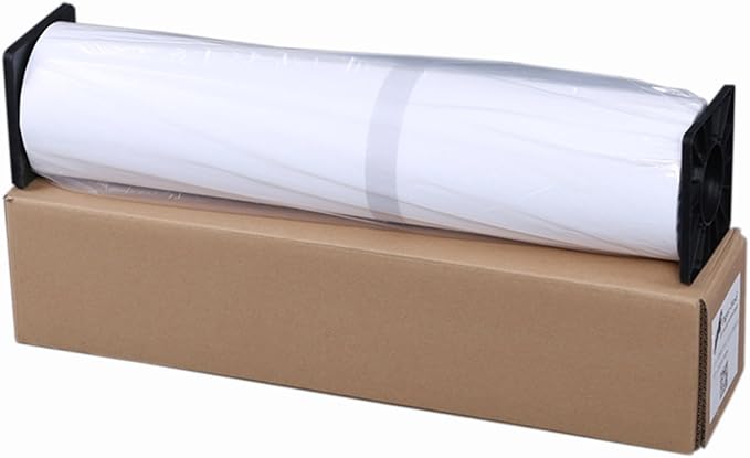 Premium Polyster Matte Canvas Roll, Quick Dry, Wide Format Inkjet Printer Compatible, Perfect for Fine Art, Photography, Giclée Printing, Archival Quality Prints. (44"x100' 290gsm Polyester)
