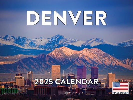 Denver Colorado Calendar 2025 Monthly Wall