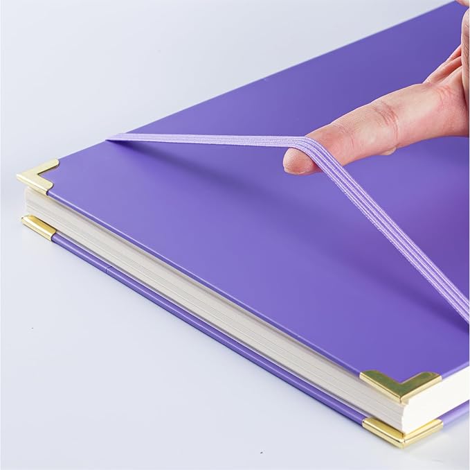 Top Spiral Notebook 8.5x11 in,Steno Notebooks Top Spiral 240 Pages, Inner Pocket College Ruled, Hardcover Steno Pads, Left-Handed,Spiral Notepads for Work, School, Office, Business