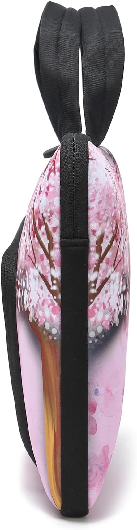 11.6 12 12.5 inch Laptop Sleeve Chromebook Case Ultrabook Case Notebook Sleeve Tablet Case Neoprene Handle Sleeve for Men Women, Two Pockets Fit Apple MacBook Air Samsung Acer HP DELL (Cherry Blossom)