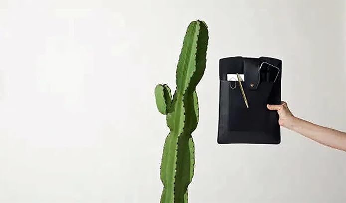 lindsay albanese The Daily Cactus 'Leather' Laptop Clutch