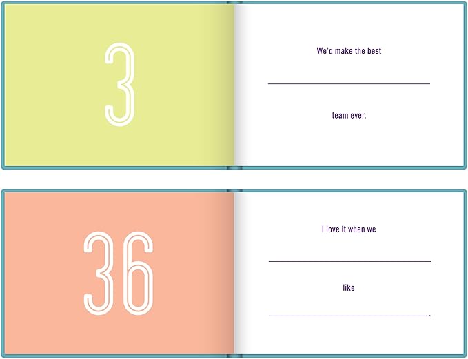 Knock Knock What I Love about Us Fill in the Love Book Fill-in-the-Blank Gift Journal, 4.5 x 3.25-inches