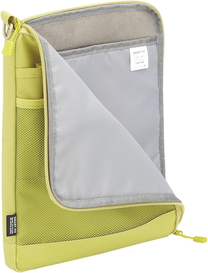 LIHIT LAB Laptop Sleeve, Water & Stain Repellent, Vertical for Backpack, 7.9" x 10.2", Navy (A7682-11)