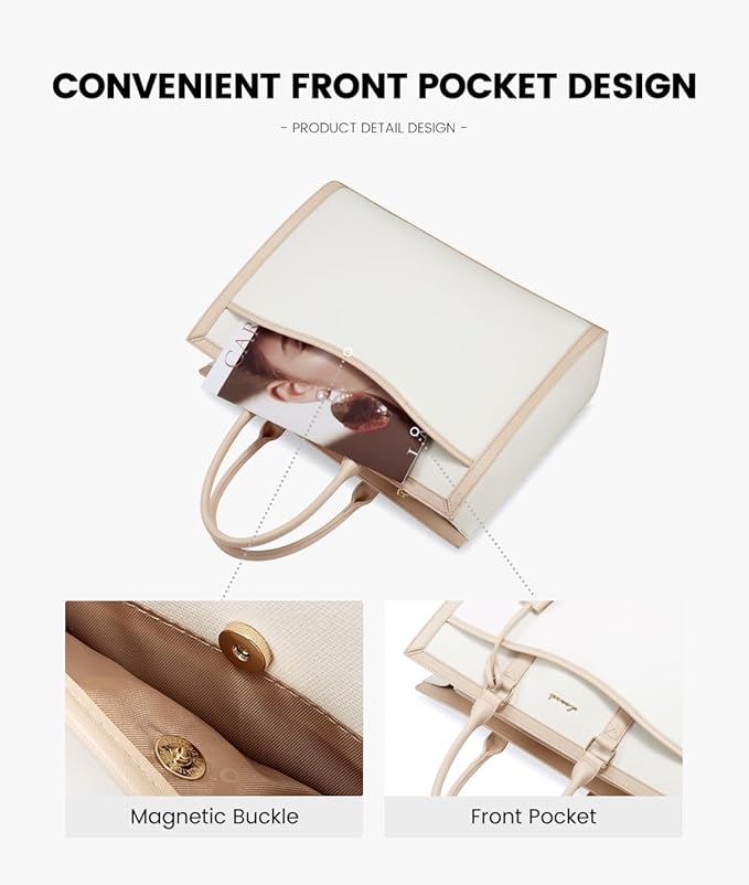 LOVEVOOK Laptop Tote Bag for Women, Office Work Bag Briefcase fit for 15.6 inch Laptop, Large Capacity Teacher Bag Handbag