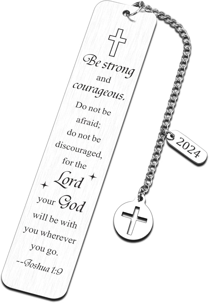 Baptism Gifts for Boys Girls Kids Bible Verse Back to School Supplies Bookmark Birthday Baseball Gifts Inspirational Christian Gifts for Women Men for Teen Boy Christmas Faith Based Gift