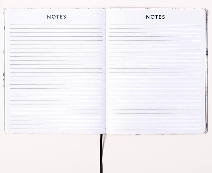 Eccolo 2025 Large Agenda Planner, 12 Month, Yearly, Monthly & Weekly Views, Reminders, Goals Tracker (Flexi-Cover - 8 x 10")