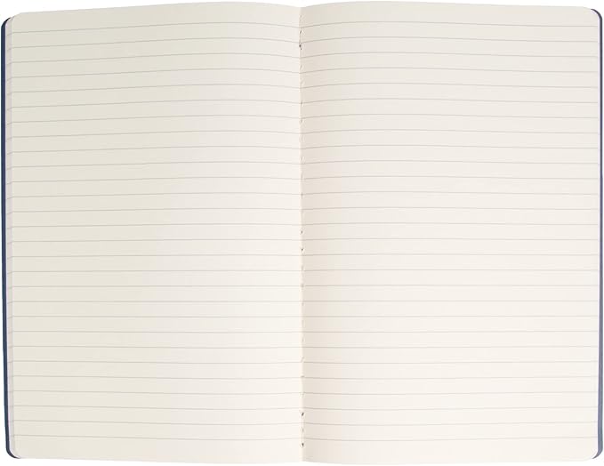 Simply Genius A5 Notebooks for Work, Travel, Business, School & More - College Ruled Notebook - Softcover Journals for Women & Men - Lined Note Books with 92 pages, 5.5" x 8.3" (Navy, 30 pack)