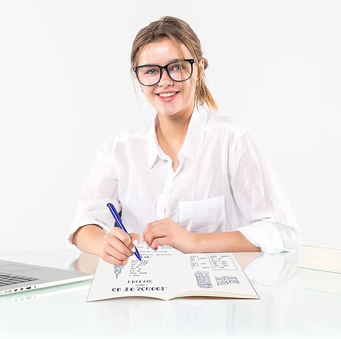 EOOUT 24 Pack Blank Kraft Notebooks, A5 Journals Notebook Bulk, Unlined Paper Sketchbooks, 8.3x5.5in 60 Pages Travel Journal Set for Journaling, Student, Kids, Writing