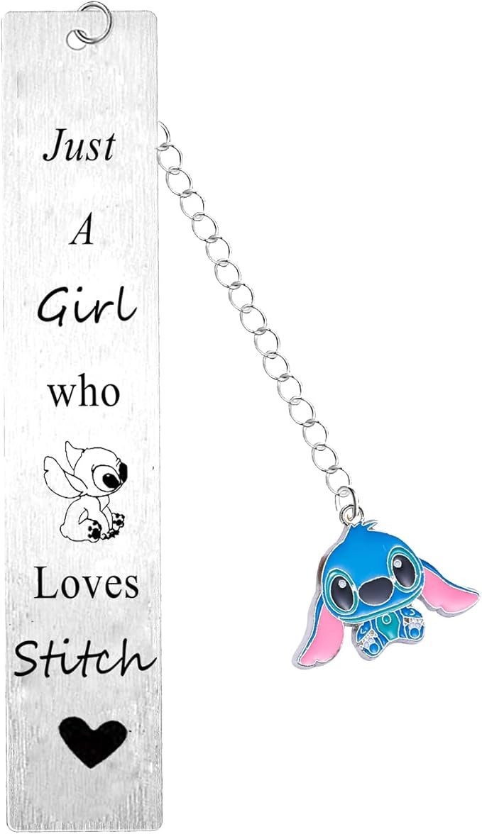 Stitch Bookmark Stitch Lover Gifts Stitch Birthday Gifts Stitch Gifts for Sister Daughter Granddaughter Best Friends Women Inspirational Bookmark Stitch Bookmark Gifts