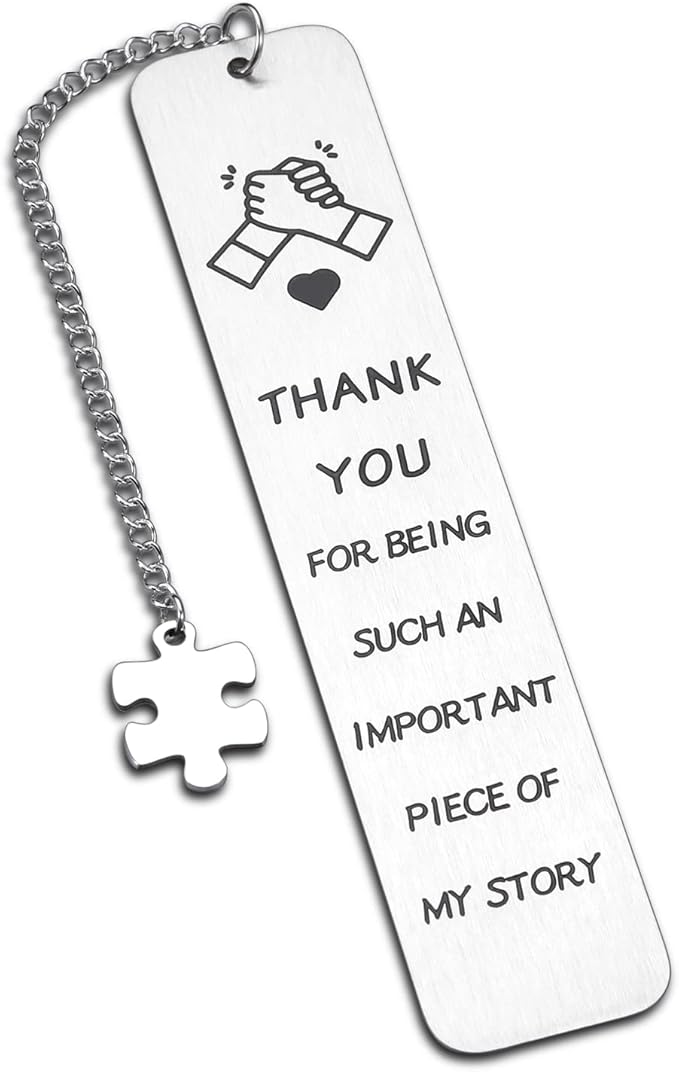 Thank You Employee Appreciation Gifts for Coworker Colleague Boss Bookmark Boss’s Day Teacher Retirement Going Away Gift for Women Men Leader Work Friends Office Christmas Birthday Valentine's Day