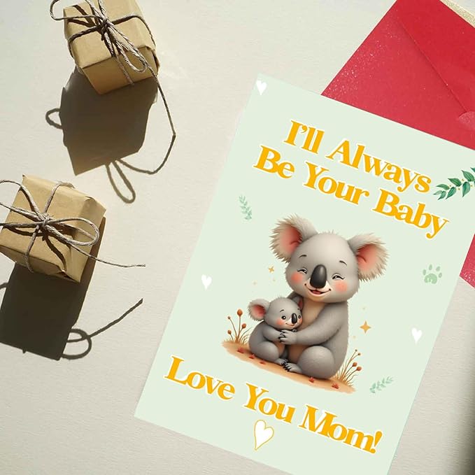 Cheerin Mother's Day Card for Mom - Heartfelt Mother's Day Greeting Card with Envelope - Perfect for Mother, Stepmom or Grandma from Daughter or Son