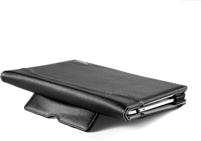 Laptop Case Cover Compatible with Dell Inspiron 14 5400 5406 5485 7400 7472 7460 14 inch Notebook Sleeve PU Leather Stand Hard Protective Skin