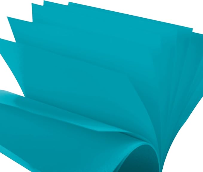 JAM PAPER Colored 24lb Paper - 90 gsm - 8.5 x 11 - Blue Recycled - 50 Sheets/Pack