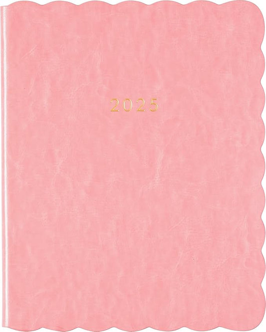 Eccolo 2025 Large Agenda Planner, 12 Month, Yearly, Monthly & Weekly Pages, Habit & Gratitude Tracker (Hardcover - 8 x 10")