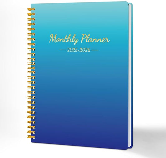 Monthly Planner 2025-2026, 2025 Calendar 24 Months Planner, JAN 2025 - DEC 2026, 7.4"x9.4", Personal Organizer with Monthly Goals, To-Do List, Habit Tracker, 24 Monthes for School Office Home Planning