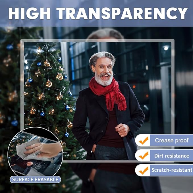 Laminating Sheets, PANDRI 100 Pack Thermal Laminating Pouches Holds 11 x 17 Inch, 5 Mil Plastic Laminator Paper 11.5 x 17.5 Inch, Clear Round Corner