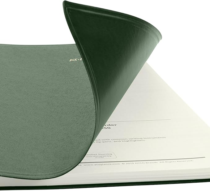 AT-A-GLANCE 2025 Appointment Book Planner, Weekly & Monthly, 8-1/2" x 11", Large, Quarter-Hourly, DayMinder, Gray (GC5200725)