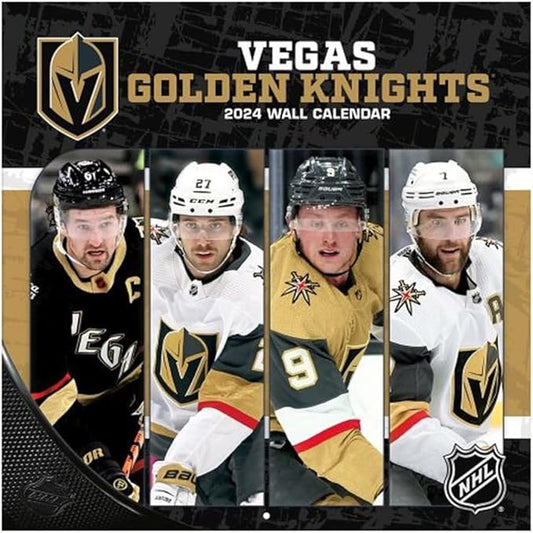 TURNER SPORTS Vegas Golden Knights 2024 Mini Wall Calendar (24998040623)