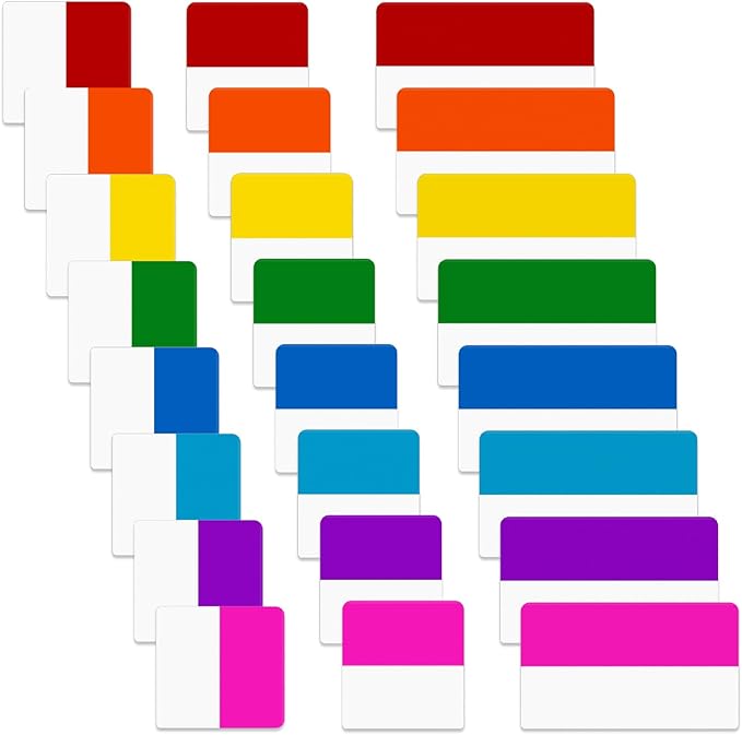 Mr. Pen- Sticky Index Tabs, 360 Pcs, Colorful Sticky Tabs for Notebooks, Page Markers, Page Tabs for Binders, Page Tabs Sticky Tabs for Books, Notebook Tabs, Book Sticky Tabs for Notebooks