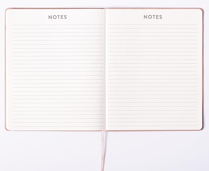 Eccolo 2025 Large Agenda Planner, 12 Month, Yearly, Monthly & Weekly Pages, Habit & Gratitude Tracker (Flexi-Cover - 8 x 10")