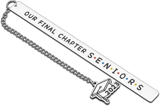 Senior 2023 Gifts Graduation Bookmark for Class of 2023 Senior High School College Best Friend Gifts for Women Funny Leaving Going Away Party Gifts for Her Friends BFF Student Bulk TV Show Book Mark