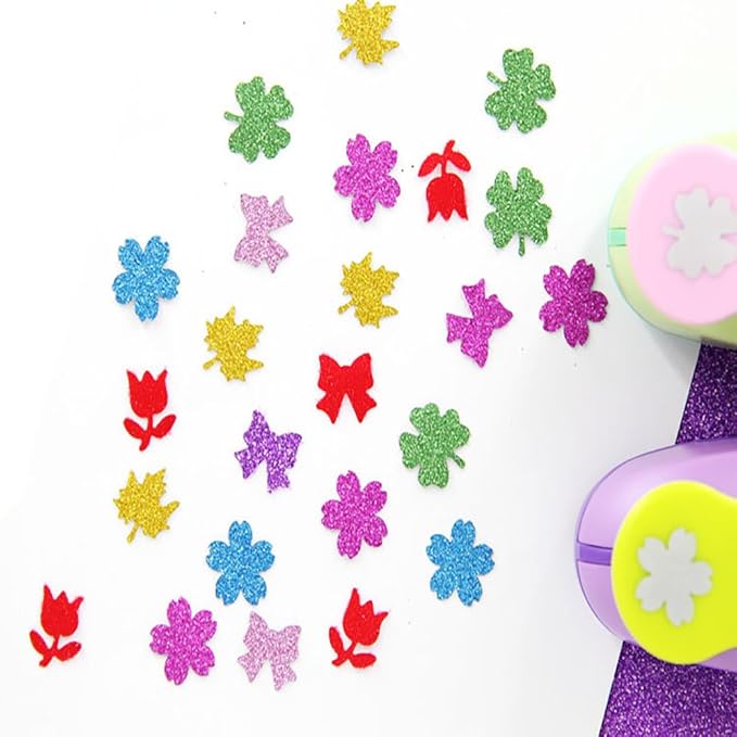 BigOtters 20 Sheets Glitter Cardstock, 10 Colors Premium Glitter Paper for Crafts, 8.5 x 11 Inches, 250GSM