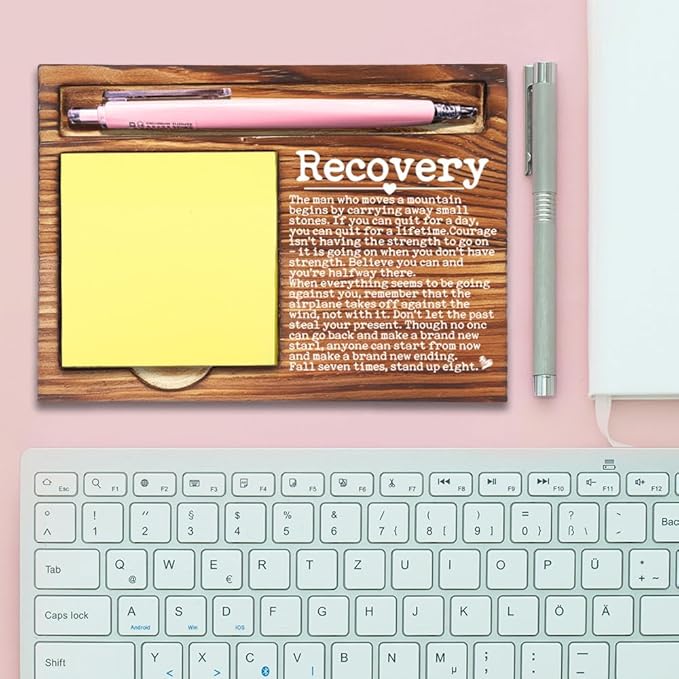 Inspirational Positive Affirmation Gift for Him Her, Positive Gifts for Women Coworkers Employees Work Bestie, Mental Health for Home Office Treatment Self-Stick Note Pad Holders-DW43