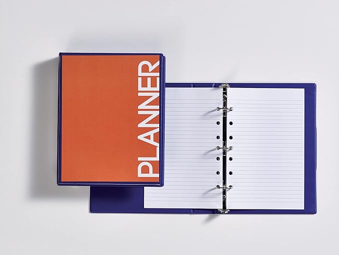 Avery Mini Binder Filler Paper for 3 Ring Binders or 7 Ring Binders, College Ruled, 5.5" x 8.5", 100 Sheets (14230)