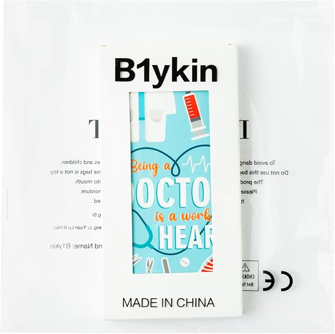 B1ykin Sticky Notes Set - Cartoon Theme Cute Self-Stick Notes Pad Teacher Appreciation Gifts， Self-Adhesive Writing Memo Pages Sticky to Do Notepad for Kids Employee School Office (Doctor)