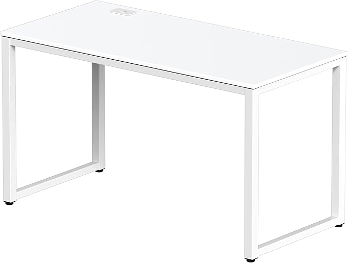 SHW 48-Inch Commercial-Grade Office Computer Desk, White