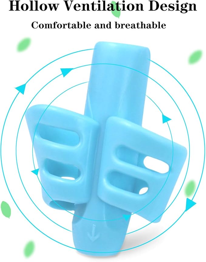 JuneLsy Pencil Grips Pencils Grips for Kids Handwriting Posture Correction Training Writing AIDS for Kids Toddler Preschoolers Students Children Special Needs (18PCS)