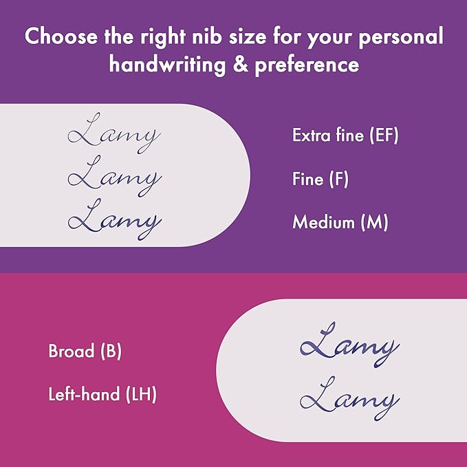 LAMY safari pink cliff - Fountain Pen with ergonomic grip & polished steel nib in size F - ideal for any Writing & Calligraphy - including LAMY T 10 blue cartridge - Right-Handed