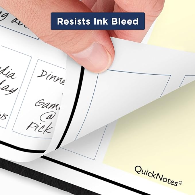 AT-A-GLANCE 2024 Weekly & Monthly Planner, 8" x 11", Large, QuickNotes, Black (7603520524)