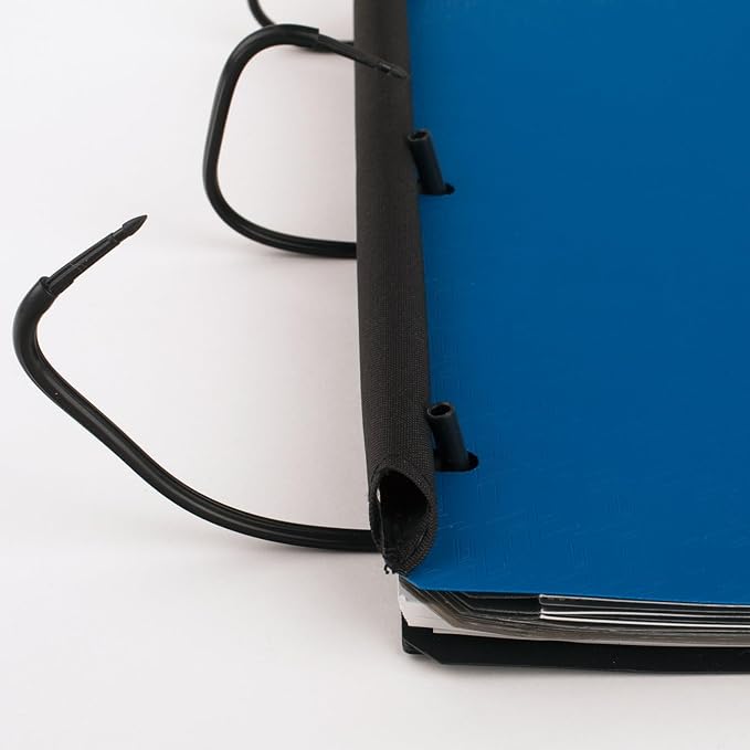 Five Star Flex Refillable Notebook + Study App, College Ruled Paper, 1-1/2 Inch TechLock Rings, Pockets, Tabs and Dividers, 300 Sheet Capacity, Blue (29324AD2)