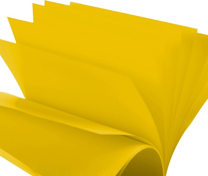 JAM PAPER Colored 24lb Paper - 90 gsm - 8.5 x 11 - Yellow Recycled - 500 Sheets/Ream