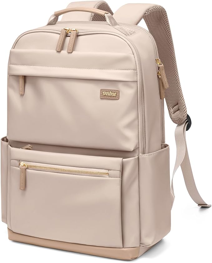 Laptop Backpack Work Bag: Fashion Travel Backpack for Women Fits 15.6 Inch Laptop Water Resistant Computer Backpack for College Teacher Nurse Business Large Capacity Casual Daypack