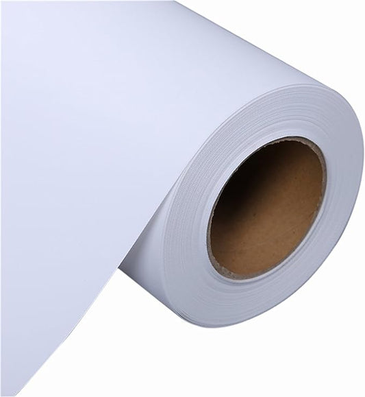 Premium Polyster Matte Canvas Roll, Quick Dry, Wide Format Inkjet Printer Compatible, Perfect for Fine Art, Photography, Giclée Printing, Archival Quality Prints. (44"x100' 290gsm Polyester)