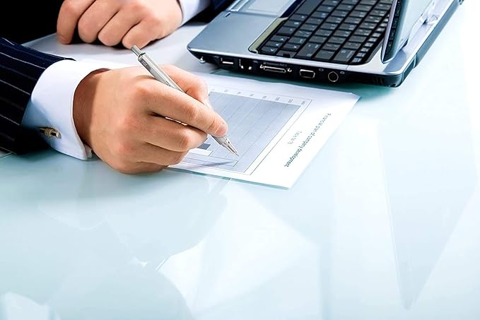 Zebra F-701 Metal Pen - Ballpoint Fine Point Stainless Steel - 0.8mm - Black Ink - Retractable Zebra Pens with 2 Black Ink Refills